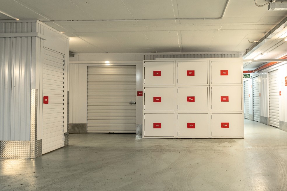 Unlocking a Flexistore self storage unit with digital keys in the Flexistore app